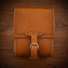 Load image into Gallery viewer, Rear Crash Bar Bag - No Art, Indian Tan