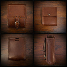 Load image into Gallery viewer, Rear Crash Bar Bag - Custom Art, Brown