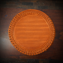 Load image into Gallery viewer, Round Bag for Motorcycles - No Art, Indian Tan