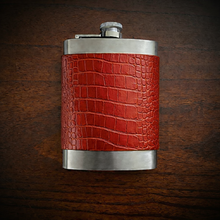 Load image into Gallery viewer, Flask - Alligator Print, (Ships Now)