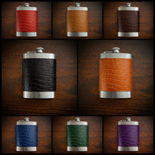 Load image into Gallery viewer, Flask - Alligator Print, (Ships Now)