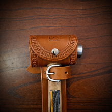 Load image into Gallery viewer, Ball Peen Hammer Carrier for Motorcycles, Indian Tan (Ships Now)