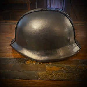German Style Motorcycle Helmet with Custom Art