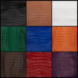 Add Alligator Print Cow Hide to your Tool Bag Order.