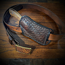 Load image into Gallery viewer, I Brought My Own Steak Knife, Camping Knife, D2 Steel Fixed Blade Knife, Rose Wood Handle, With Sheath (Ships Now)