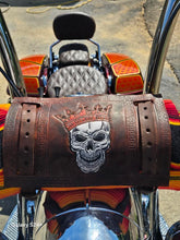 Load image into Gallery viewer, Bedroll for Motorcycles - Generation 2 Custom Art, Brown