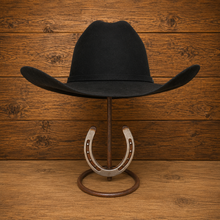 Load image into Gallery viewer, Metal Hat Stand W/ Horseshoe - Rust