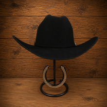 Load image into Gallery viewer, Metal Hat Stand W/ Rhinestone Horseshoe