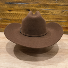 Load image into Gallery viewer, The Cattleman Crease Cowboy Hat, Brown, Size 7 1/2 60cm, 100% Wool (Ships Now)