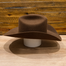 Load image into Gallery viewer, The Cattleman Crease Cowboy Hat, Brown, Size 7 1/2 60cm, 100% Wool (Ships Now)