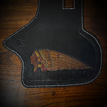 Load image into Gallery viewer, Heat Shield To Match The Artabyss Design Studio Chief Tank Emblem, Fits Indian Roadmaster, Chieftain, Springfield &amp; Chief