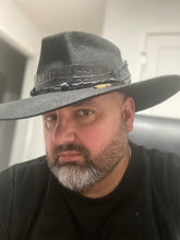 Load image into Gallery viewer, The Revenant Hat, Black On Black On Black On Black On Black