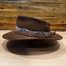 Load image into Gallery viewer, The Revenant Fedora Brown Felt