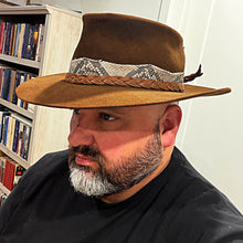 Load image into Gallery viewer, The Revenant Fedora Brown Felt