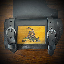 Load image into Gallery viewer, Heat shield for Harley Davidson, Two Pouches Gadsden Flag