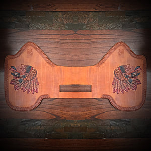 Heat Shield, Colorful Native, Indian Tan - Fits Indian Chief, Chieftain, Springfield, Vintage and Roadmaster