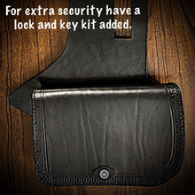 Load image into Gallery viewer, Heat Shield - War Chief Black, Double Pouch, Fits Indian Chief, Chieftain, Springfield, Vintage and Roadmaster