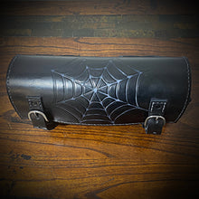 Load image into Gallery viewer, Tool bag for Motorcycle - Web Art, Black