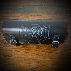 Tool bag for Motorcycle - Web Art, Black