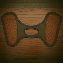 Load image into Gallery viewer, Heat Shield for Indian Scout Motorcycles - Brown Alligator Print
