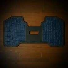 Load image into Gallery viewer, Heat Shield for Harley Davidson Motorcycles - Blue Alligator Print