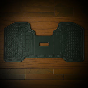 Heat Shield for Harley Davidson Motorcycles - Black Alligator Print