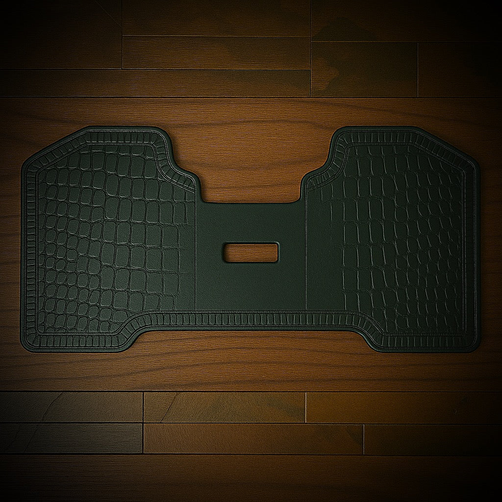 Heat Shield for Harley Davidson Motorcycles - Black Alligator Print