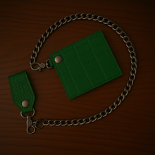 Load image into Gallery viewer, Billfold - Genuine Green Alligator