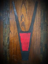 Load image into Gallery viewer, Tank Bib - Fits Indian Challenger and Pursuit, Red Alligator Print (ships now) Clearance Sale