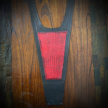 Load image into Gallery viewer, Tank Bib - Fits Indian Challenger and Pursuit, Red Alligator Print (ships now) Clearance Sale