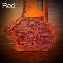 Load image into Gallery viewer, Heat Shield Tan - Red Alligator Print, Fits Indian Chief, Chieftain, Springfield, Vintage and Roadmaster