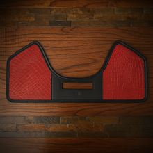 Load image into Gallery viewer, Heat Shield for Indian Challenger &amp; Pursuit- Red, Genuine American Alligator,