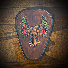 Load image into Gallery viewer, Leather Emblem for the Indian Challenger V-Cover Eagle