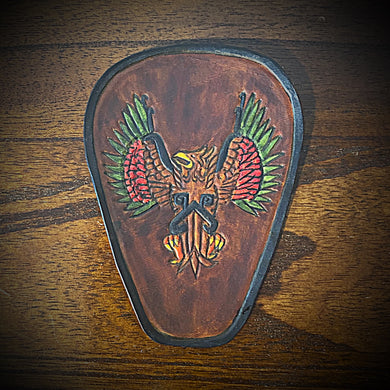 Leather Emblem for the Indian Challenger V-Cover Eagle