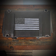 Load image into Gallery viewer, Motorcycle Trunk Bag, Custom Art Fits All Brands of Motorcycles w/ Rear Luggage Rack, Fits Rickrak Brand of Racks Black