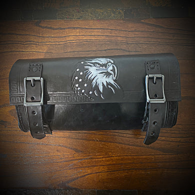 Tool bag for Motorcycle - American Eagle, Black