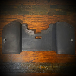 Heat shield for Harley Davidson, Two Pouches
