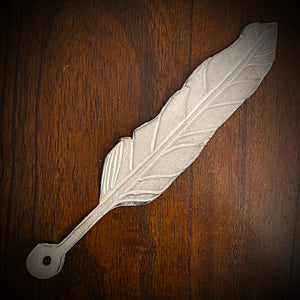 Custom Leather Feather