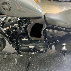 Heat Shield for Harley Sportster - Custom Art