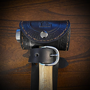 Ball Peen Hammer Carrier for Motorcycles, Black