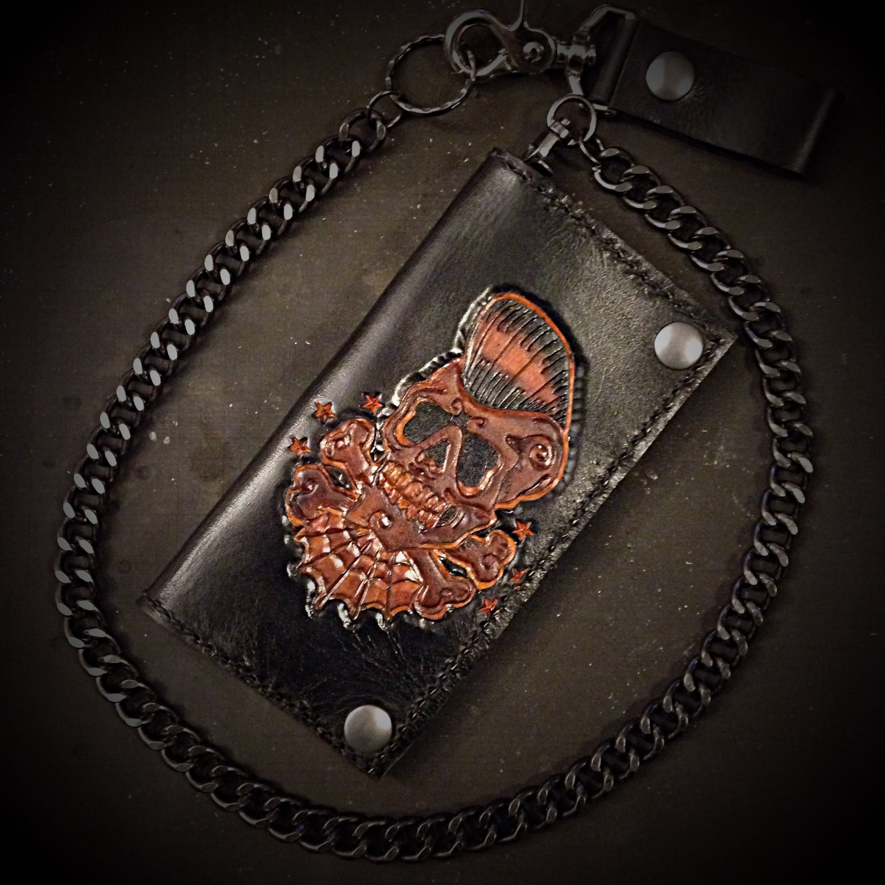 lad musician 17aw wallet chain ブラック