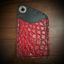 Load image into Gallery viewer, Two Pocket Wallet, Genuine Alligator, (ships now)