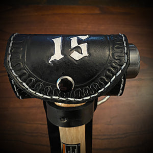 Ball Peen Hammer Carrier for Motorcycles, Black Custom Art