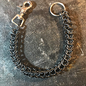 Chainmail Chain - Box Weave - Black