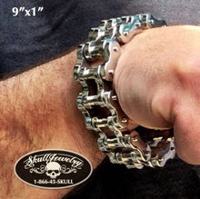 Load image into Gallery viewer, Motorcycle Chain Bracelet