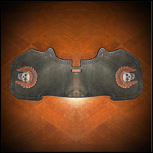 Heat Shield for Harley Davidson - Native Skull