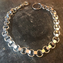 Load image into Gallery viewer, Chainmail Chain - Nuts of Steel - steel nuts, steel rings