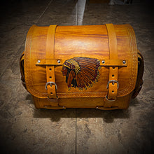 Load image into Gallery viewer, Motorcycle Trunk Bag, Custom Art Fits All Brands of Motorcycles w/ Rear Luggage Rack