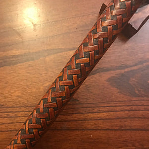 Viking Style Axe - Leather Wrapped, Infinity Braid