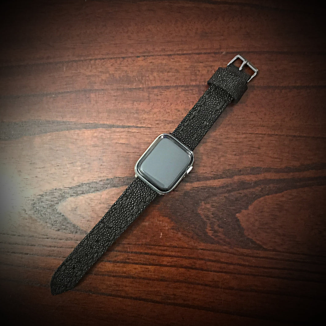 Apple Watch Band, Black Stingray